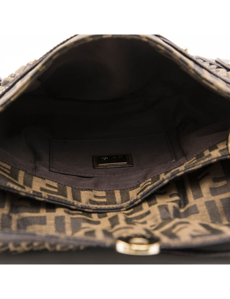 Sac FENDI toile plissée  monogram