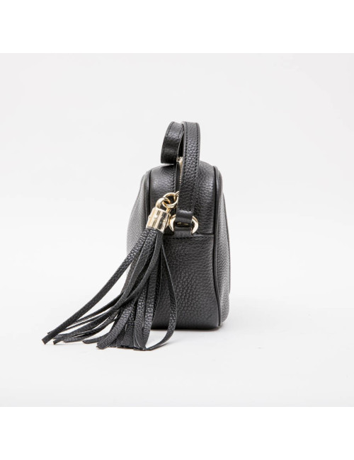 Sac GUCCI Soho Disco en cuir grainé noir