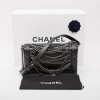 CHANEL 'Multi Chains' Boy Bag in Black Smooth Lambskin