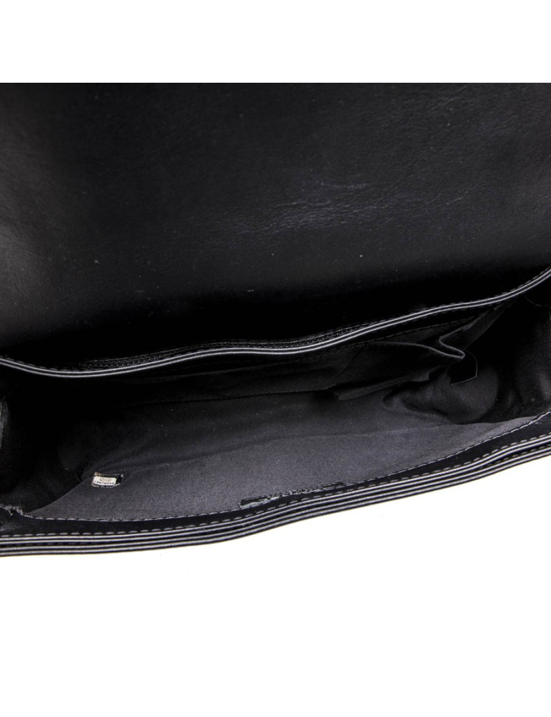 CHANEL 'Multi Chains' Boy Bag in Black Smooth Lambskin