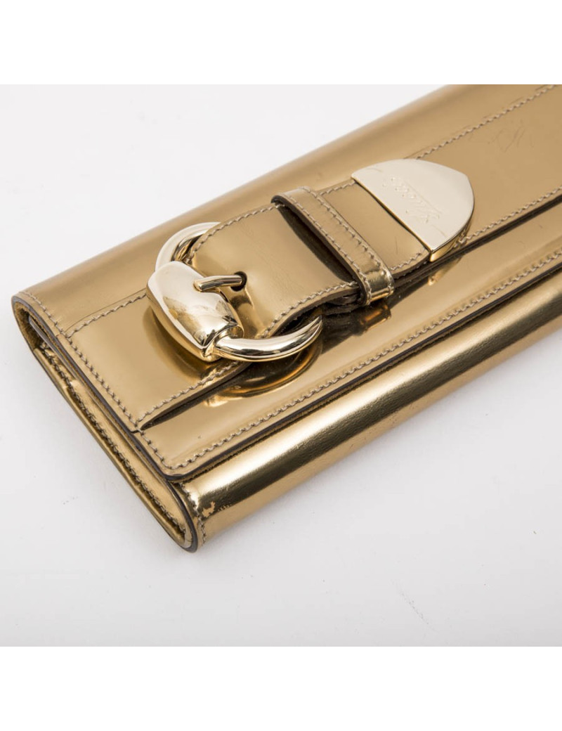 Pochette GUCCI  cuir doré