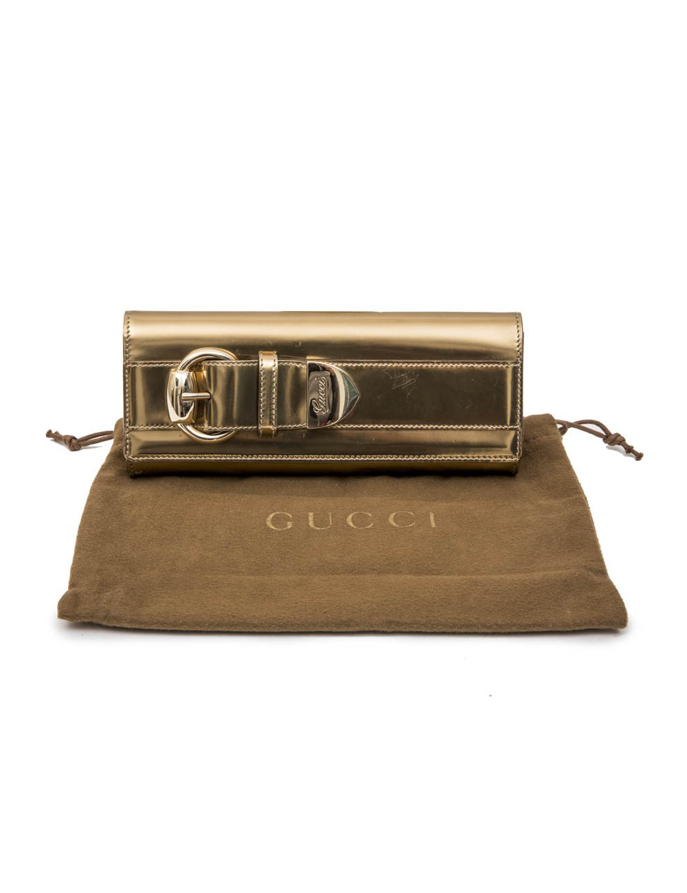 Pochette GUCCI dorée