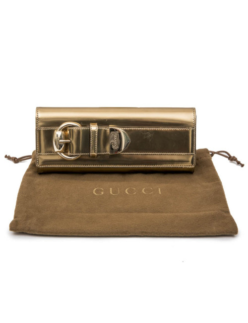 Pochette GUCCI dorée