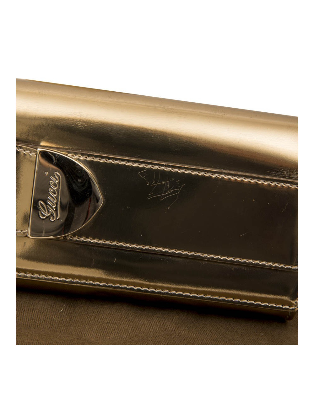 Pochette GUCCI dorée