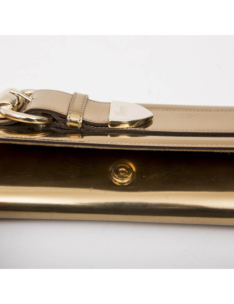 Pochette GUCCI  cuir doré