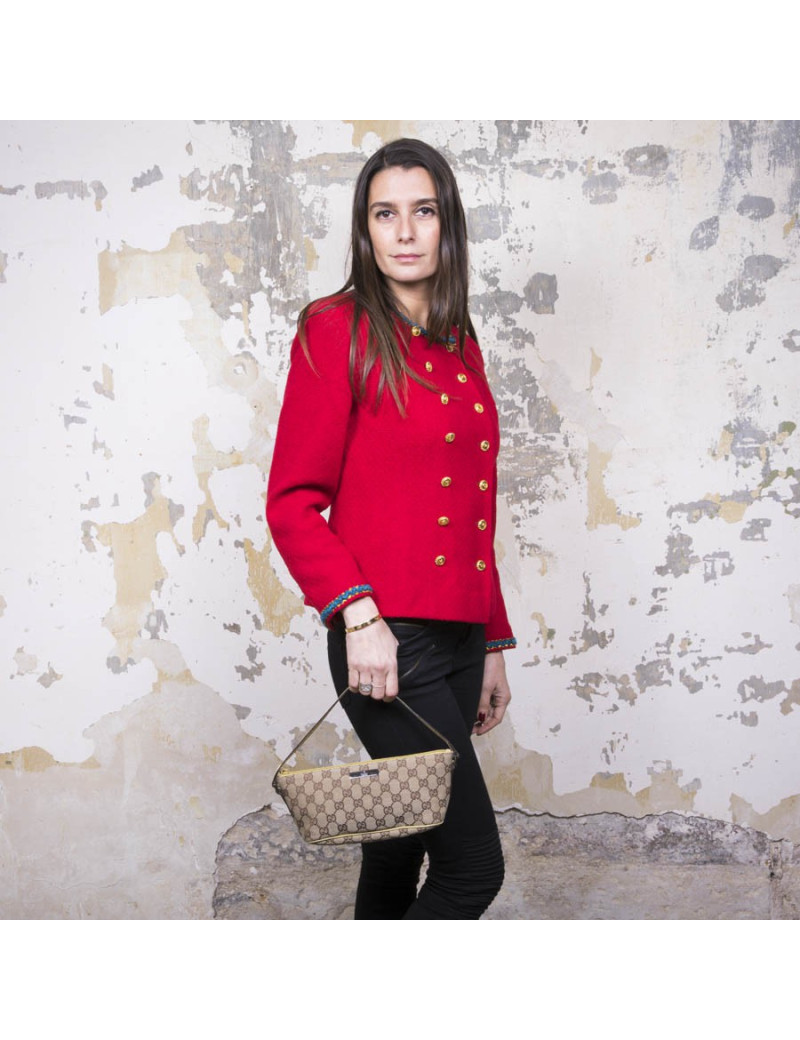 Pochette GUCCI Toile monigram