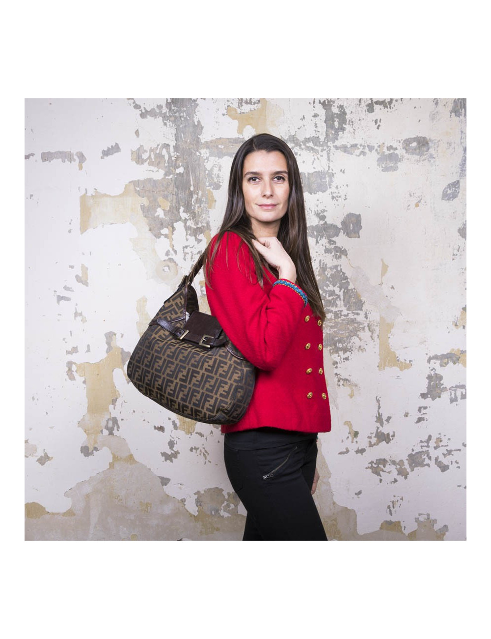 Sac  FENDI toile monogram