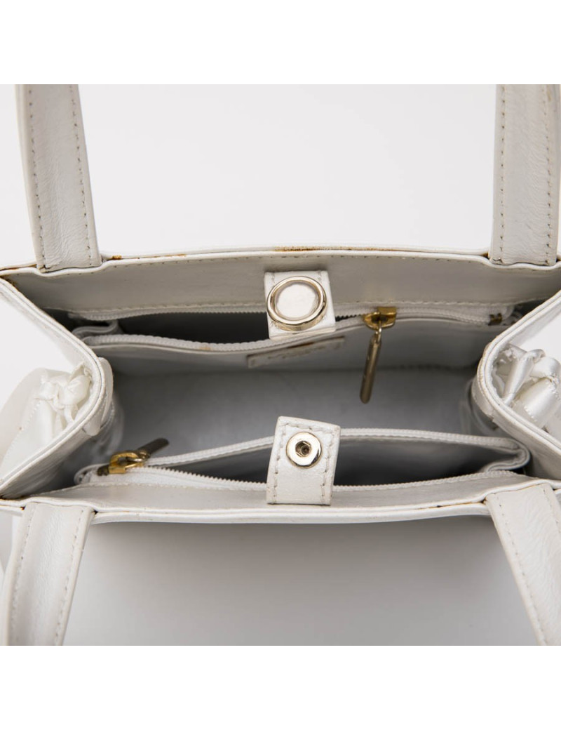 Sac LALIQUE blanc irisé