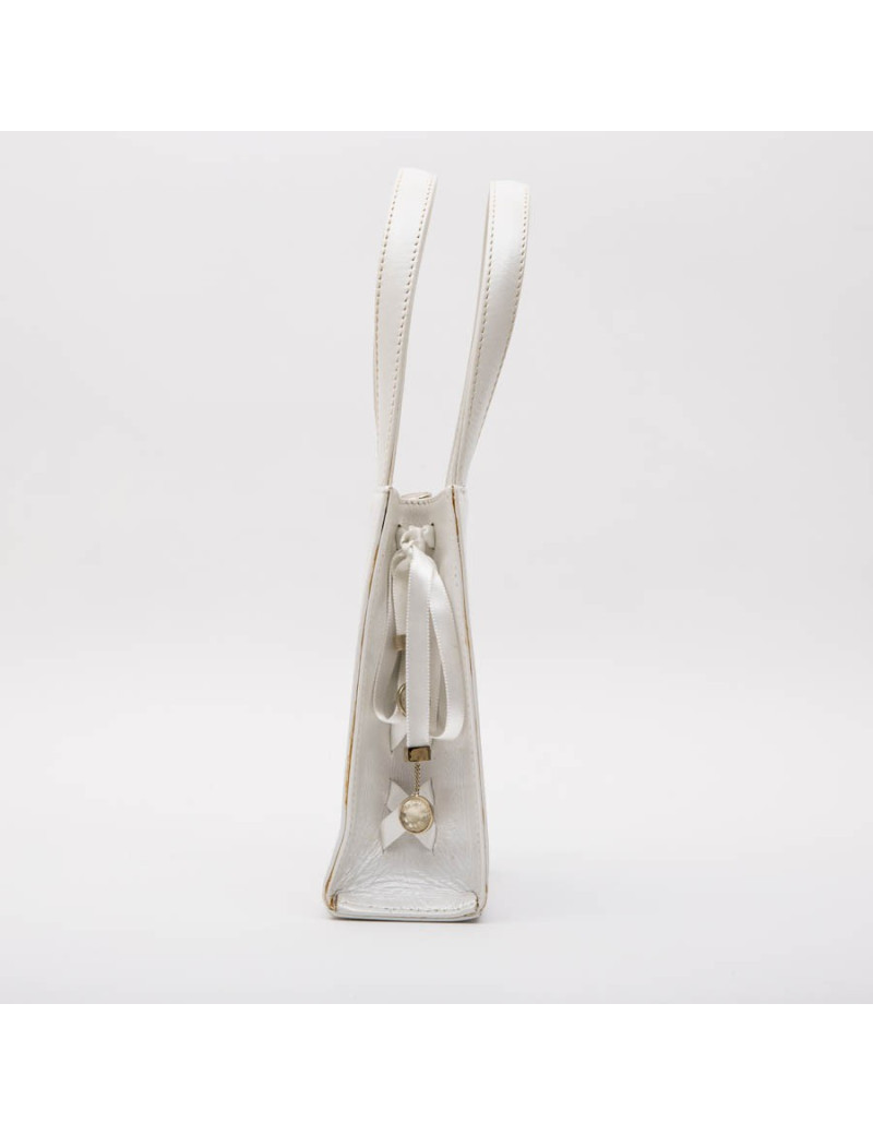 Sac LALIQUE blanc irisé