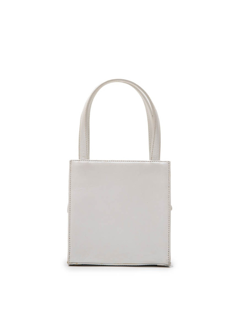 Sac LALIQUE blanc irisé