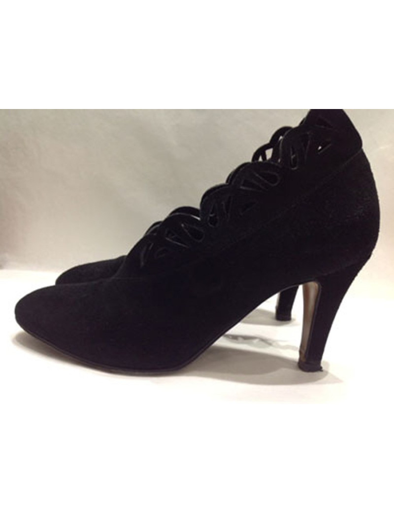 Escarpins CHLOE T37 en daim noir