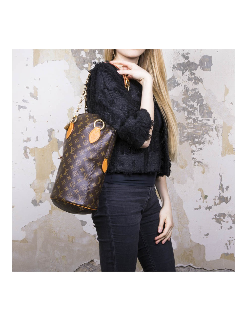  LOUIS VUITTON Edition Limitée par KARL LAGERFELD toile monogram