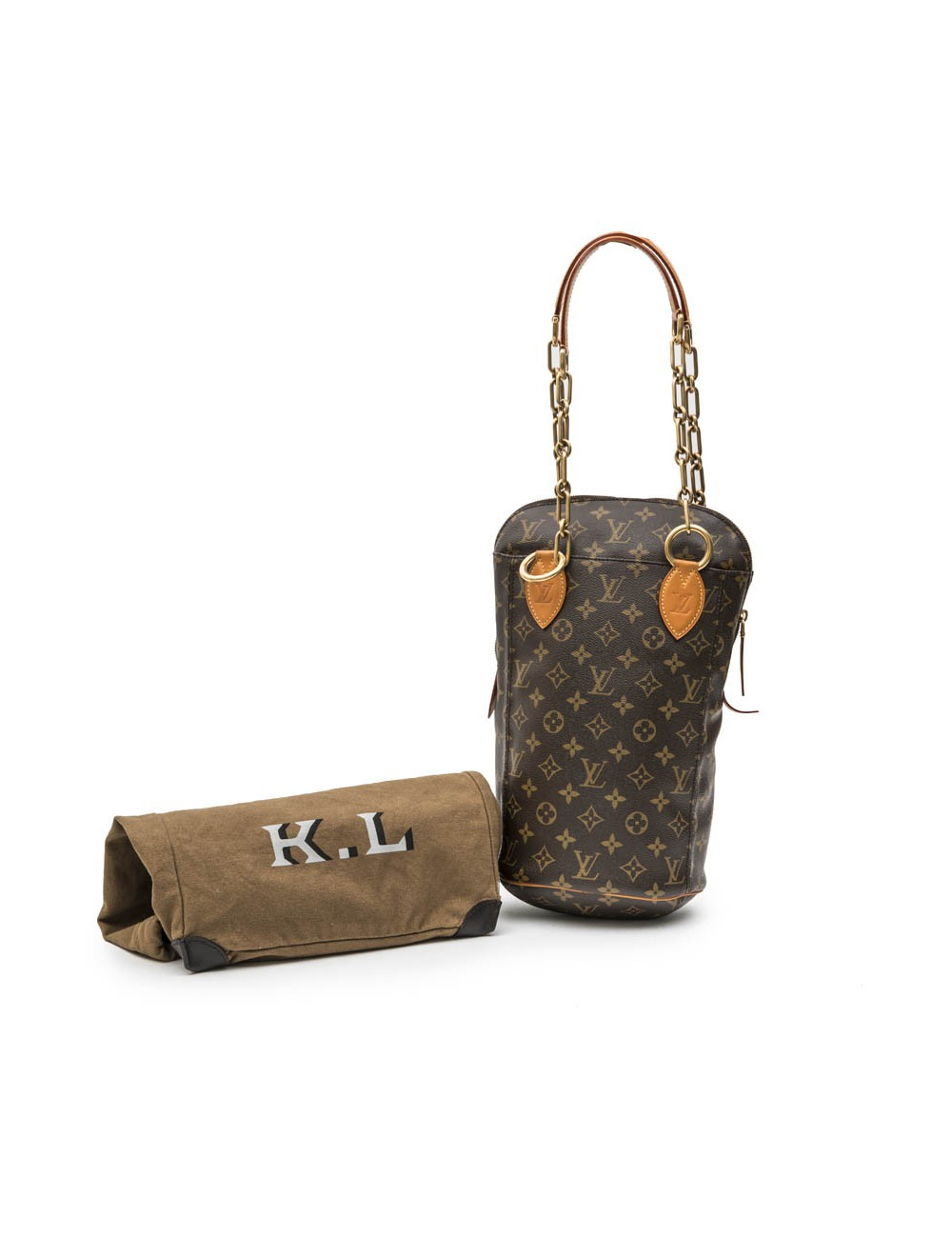  LOUIS VUITTON Edition Limitée par KARL LAGERFELD toile monogram