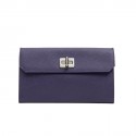 PRADA clutch in purple saffiano leather