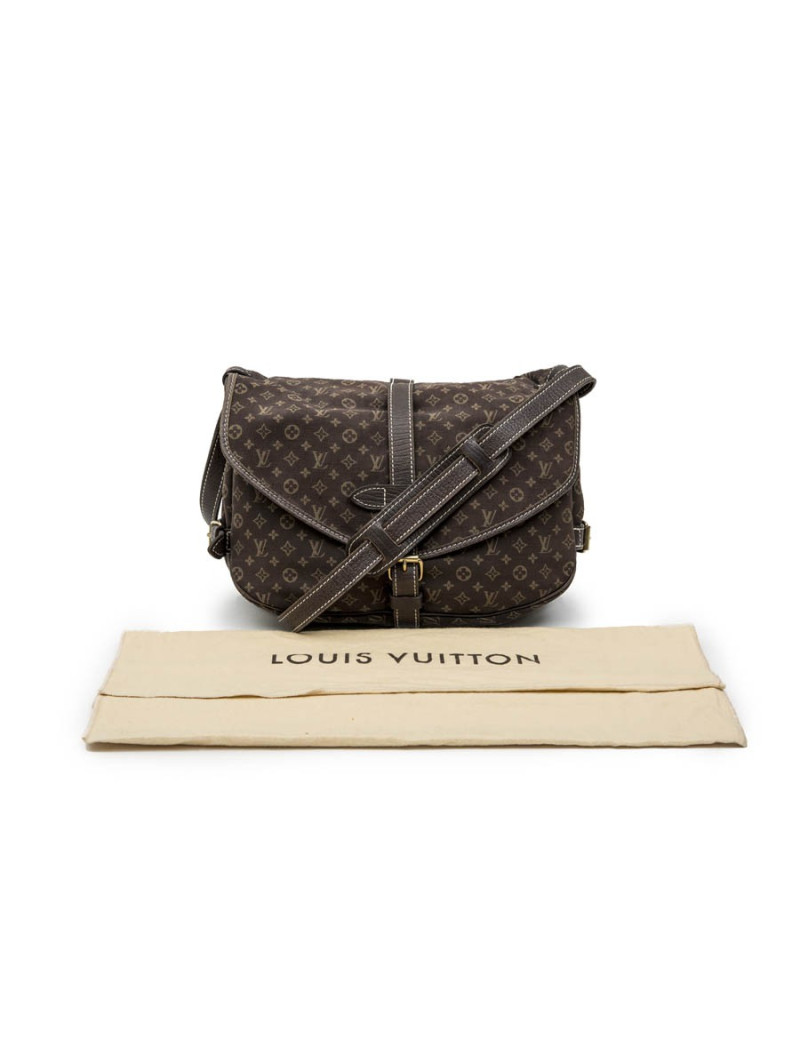 Louis Vuitton satchel bag in brown monogram canvas