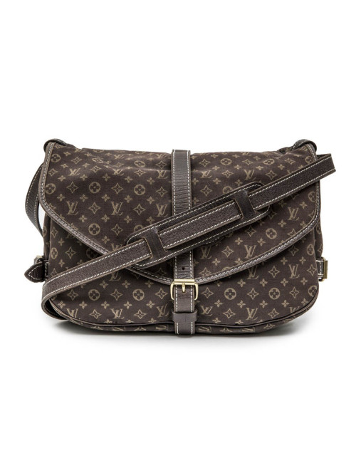 Louis Vuitton satchel bag in brown monogram canvas