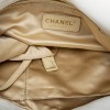 CHANEL bag in white smooth lamb leather