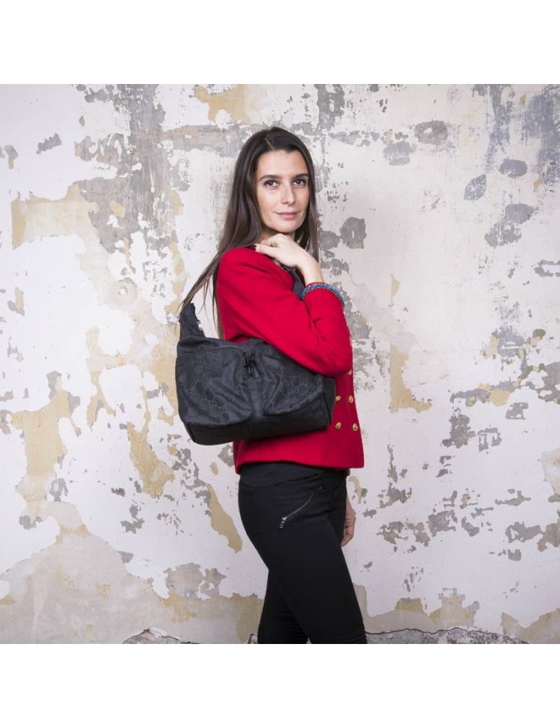 Sac GUCCI toile monogram noir