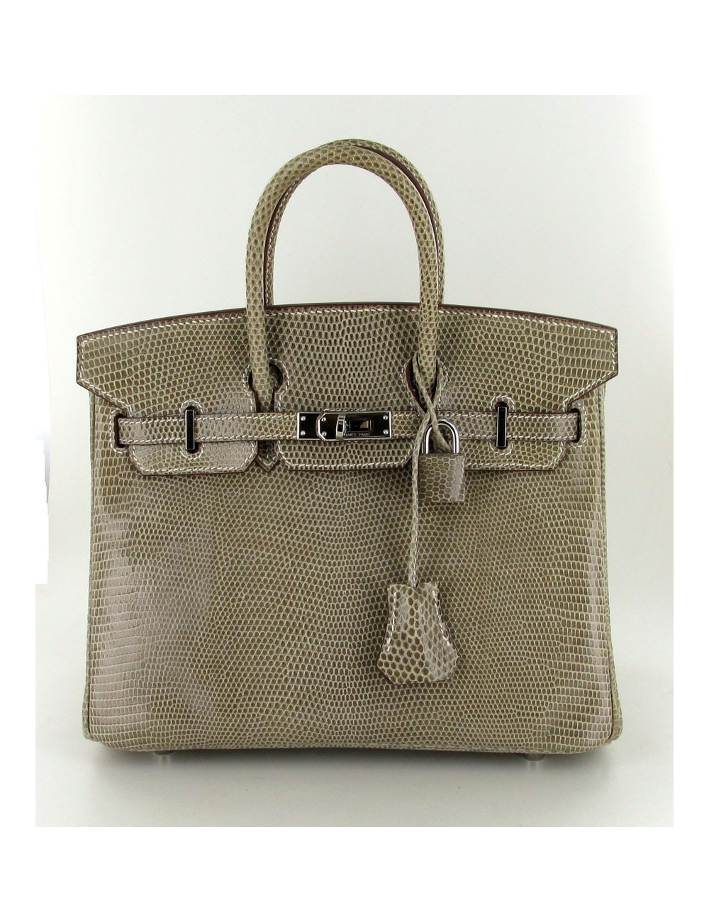 Birkin 25 HERMÈS lézard ficelle