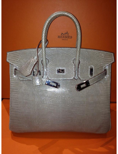 Birkin 25 lézard ficelle