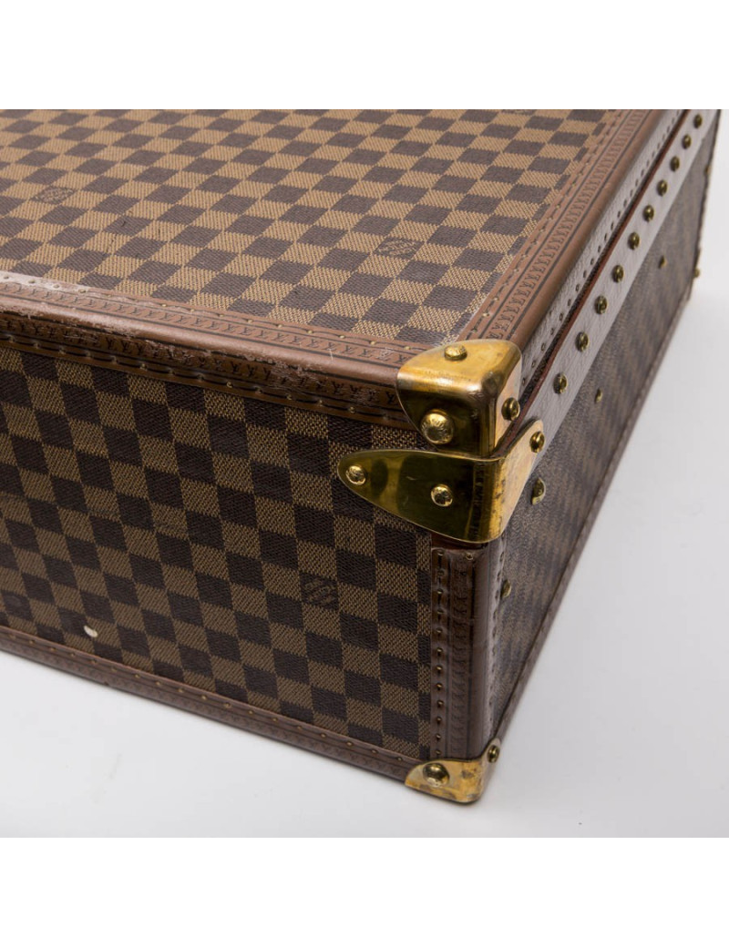 Valise rigide LOUIS VUITTON damier ébène