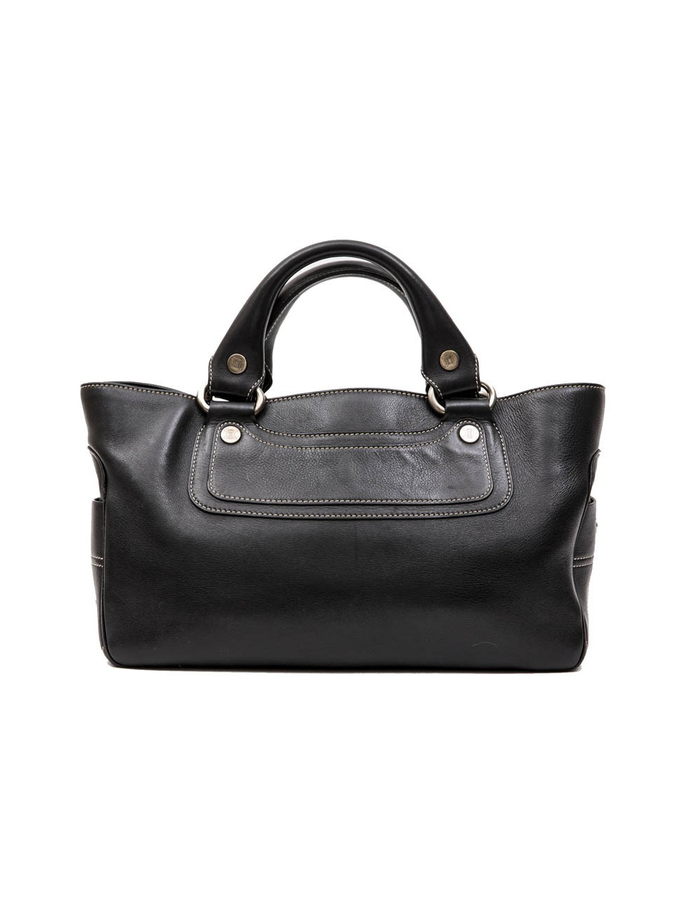sac CELINE cuir noir