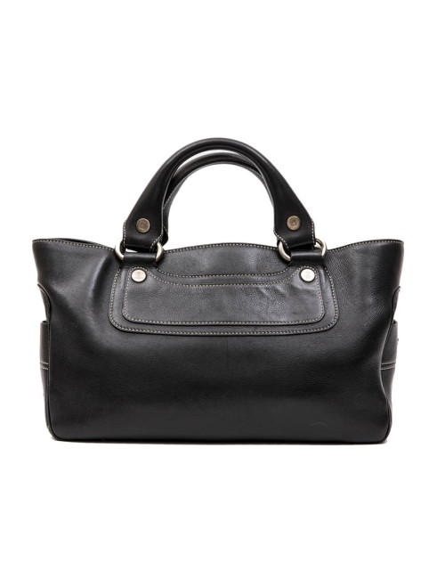 sac CELINE cuir noir