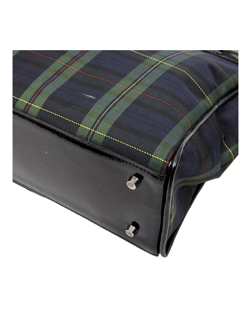 Sac JEAN PAUL GAULTIER  en toile prince de galles 