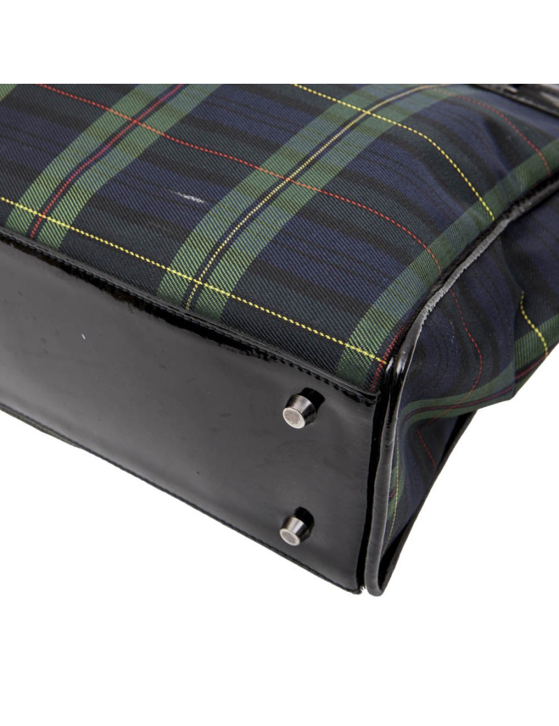 Sac JEAN PAUL GAULTIER  en toile prince de galles 