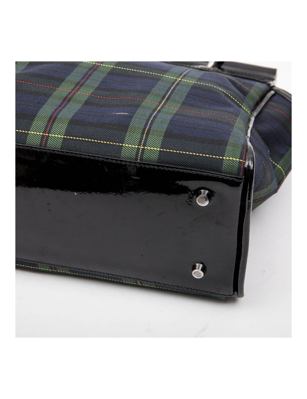 Sac JEAN PAUL GAULTIER  en toile prince de galles 