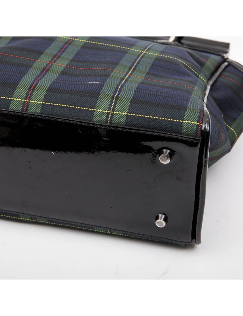 Sac JEAN PAUL GAULTIER  en toile prince de galles 