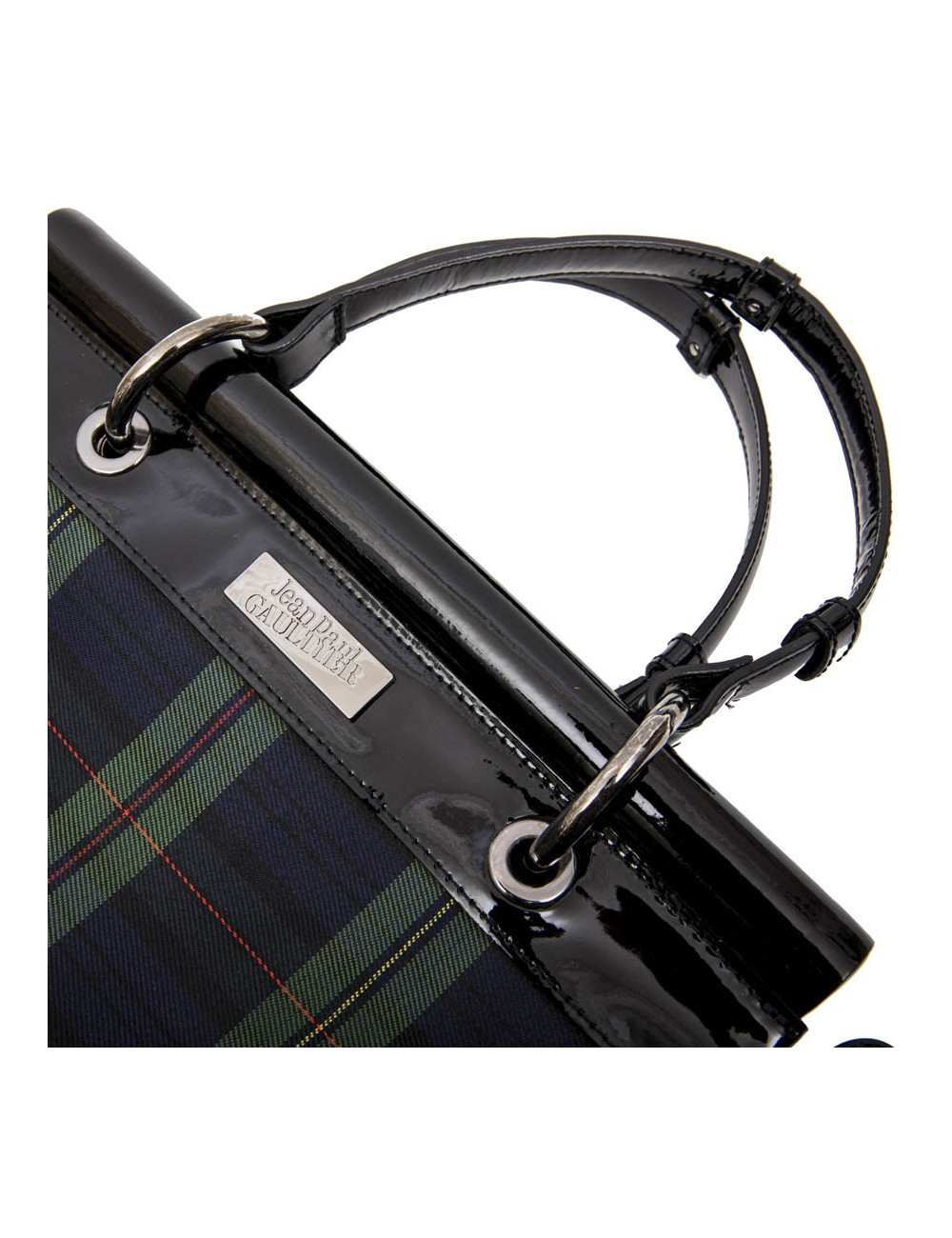 Sac JEAN PAUL GAULTIER  en toile prince de galles 