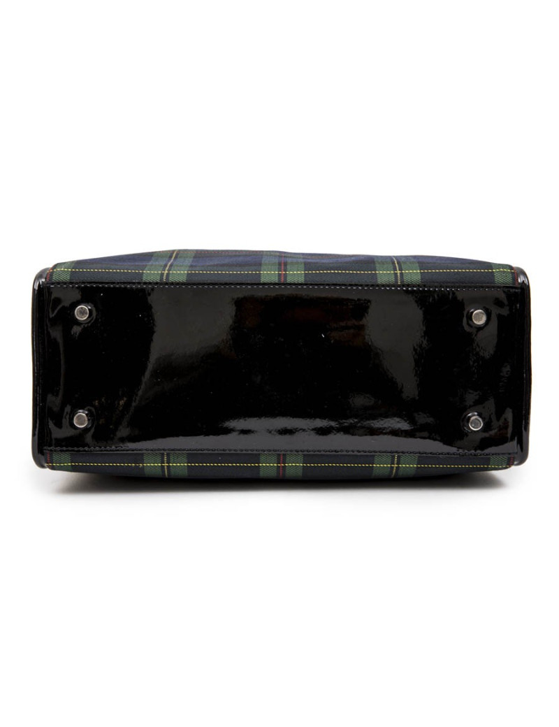 Sac JEAN PAUL GAULTIER  en toile prince de galles 