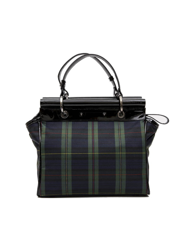 Sac JEAN PAUL GAULTIER  en toile prince de galles 