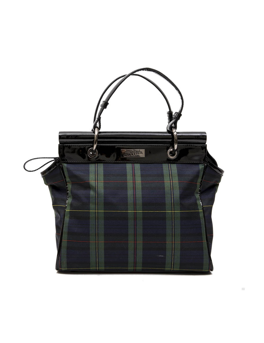 Sac JEAN PAUL GAULTIER  en toile prince de galles 
