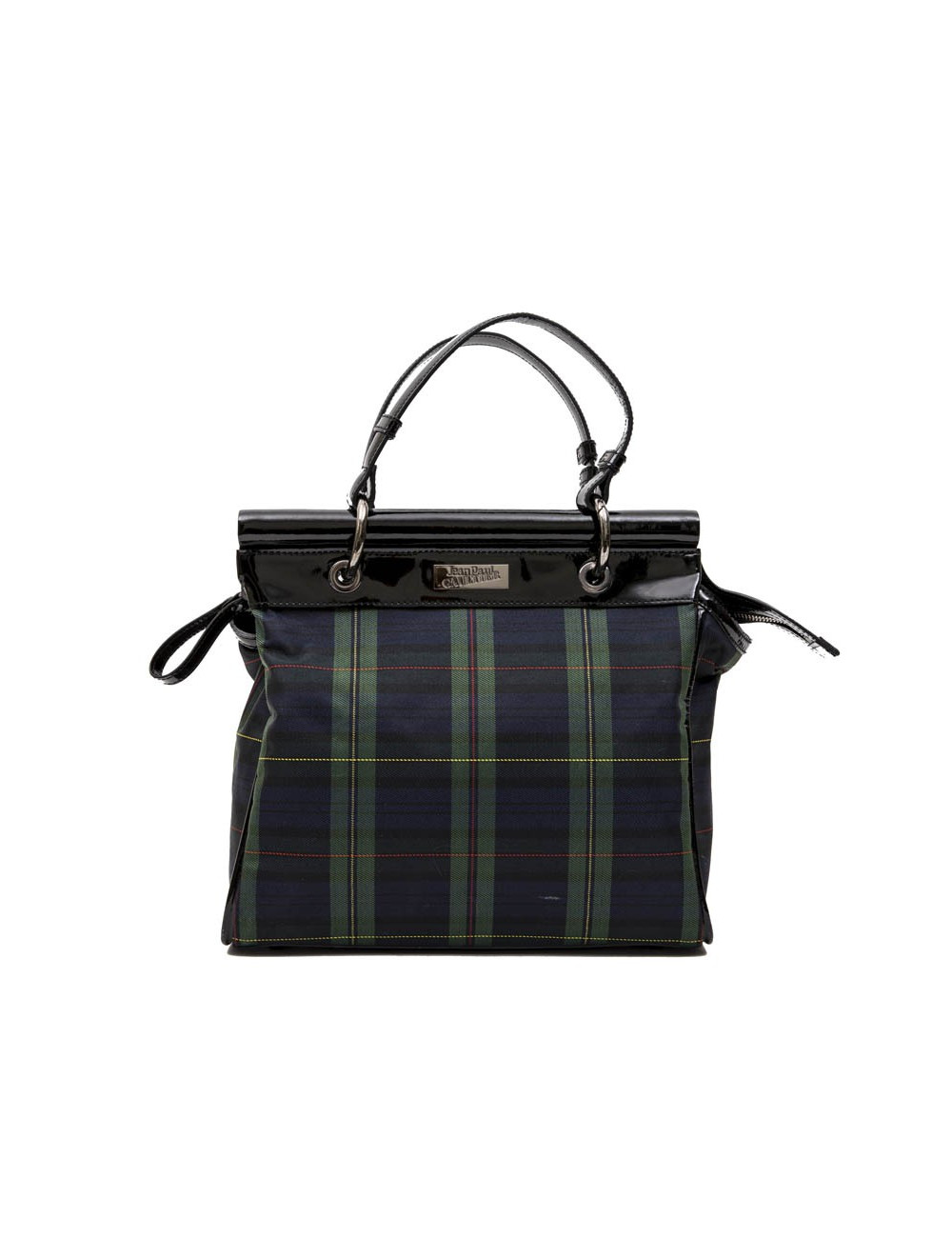 Sac JEAN PAUL GAULTIER  en toile prince de galles 