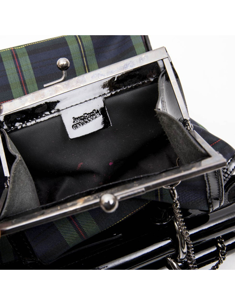 Sac JEAN PAUL GAULTIER  en toile prince de galles 