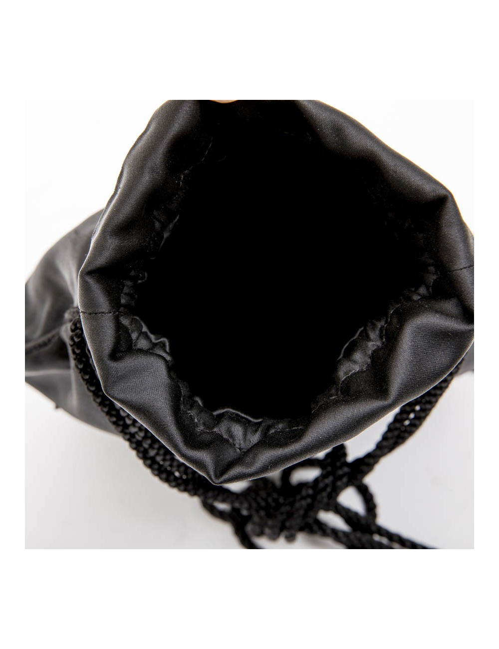 Minaudière A RENAUD en satin noir