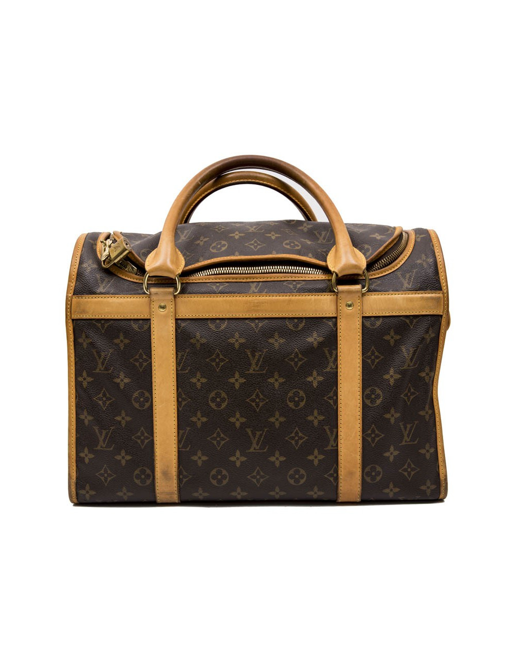 Sac chien LOUIS VUITTON T 40 en toile monogram