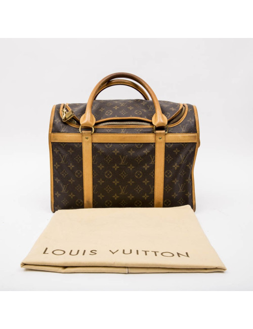 Sac chien LOUIS VUITTON T 40 en toile monogram