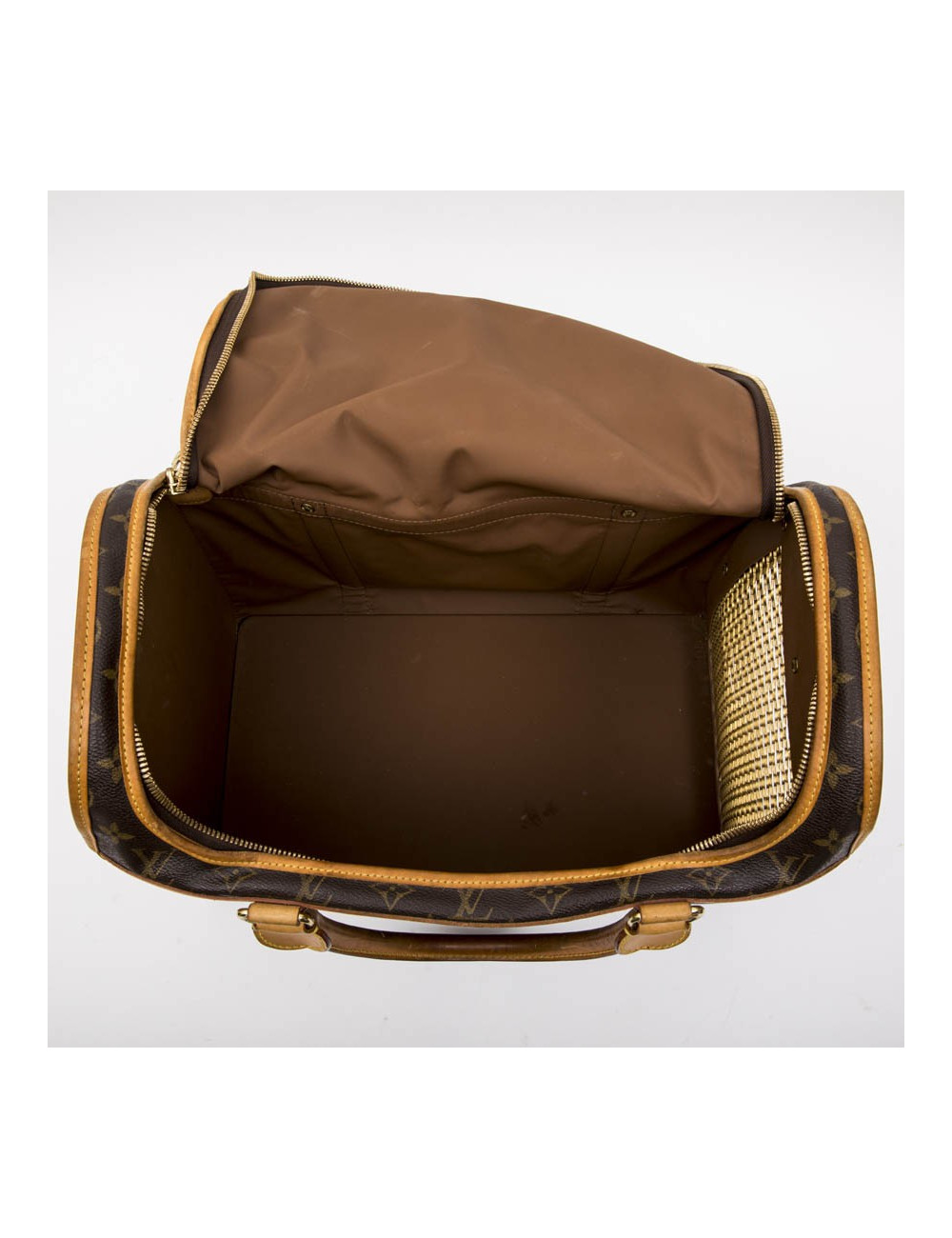 Sac chien LOUIS VUITTON T 40 en toile monogram