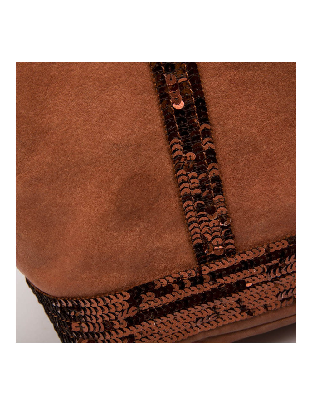 Cabas VANESSA BRUNO en cuir de vachette 