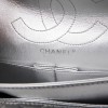 Sac timeless CHANEL cuir argent 