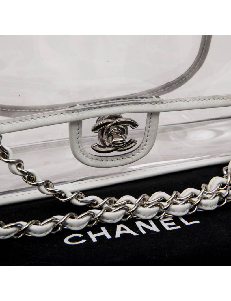 Sac CHANEL transparent