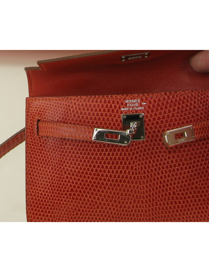 Tiny kelly HERMÈS en lezard niloticus