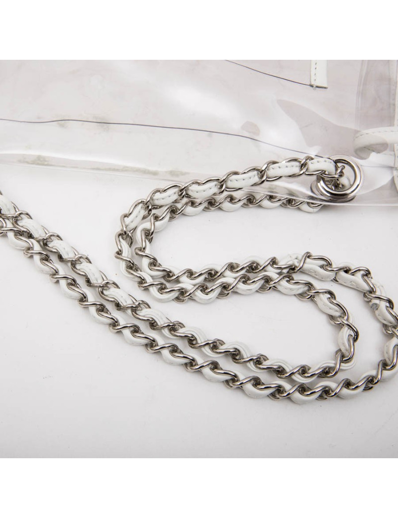 Sac timeless CHANEL transparent