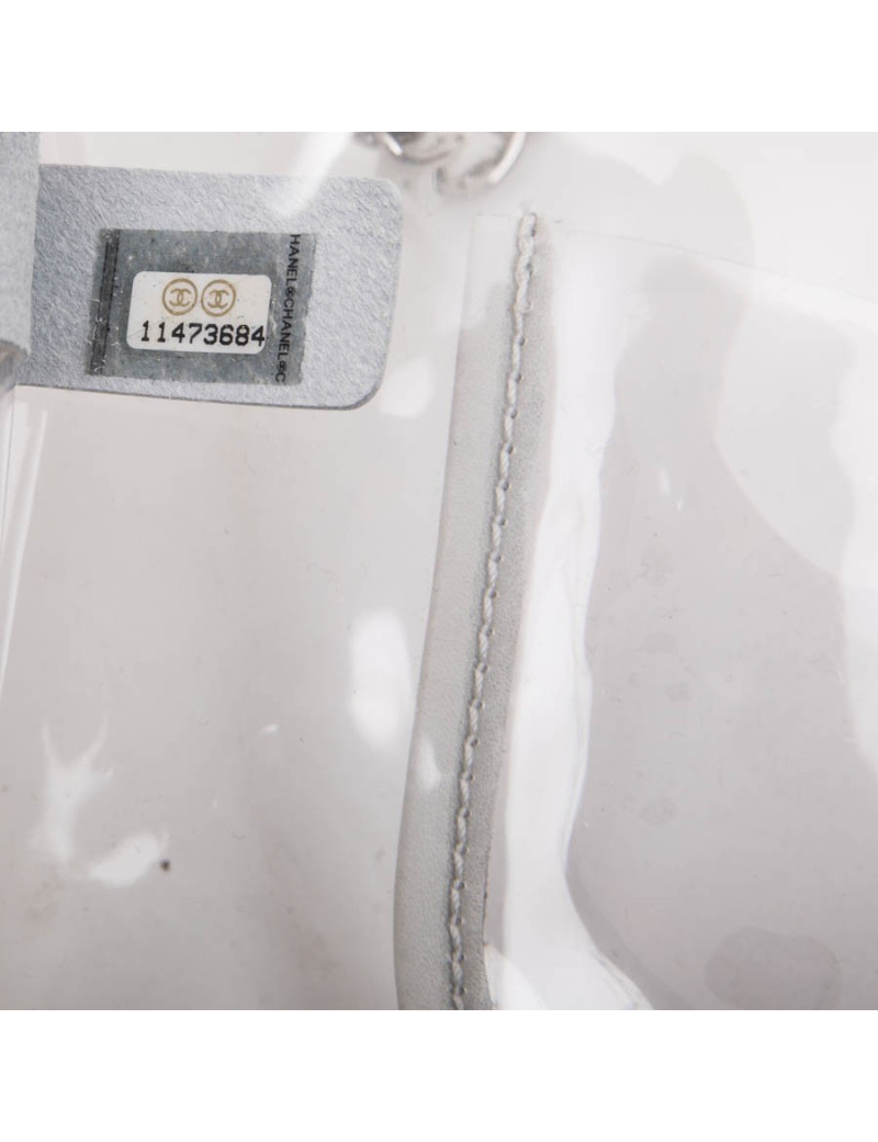 Sac timeless CHANEL transparent