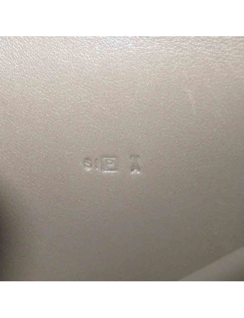 Portefeuille et pochette HERMES Dogon Duo en cuir togo étoupe