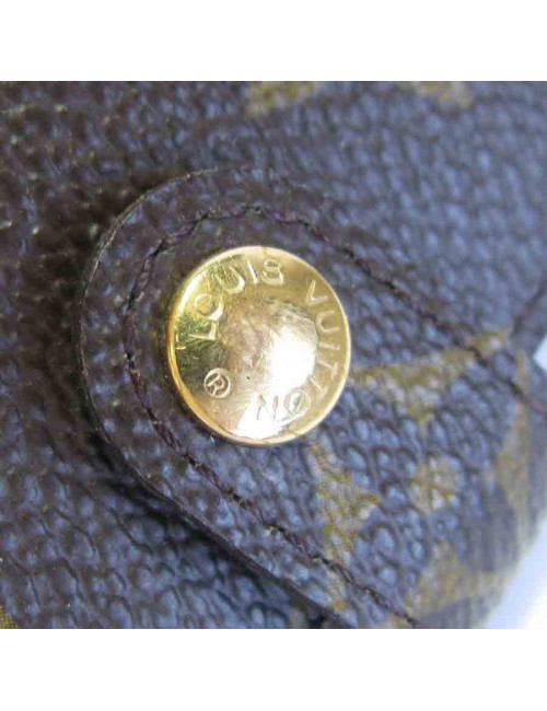 LOUIS VUITTON Notepad cover in brown monogram canvas