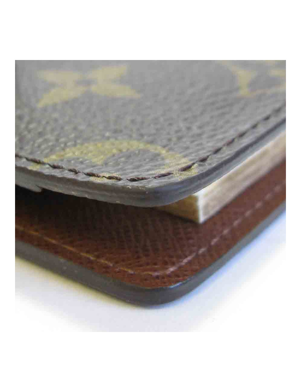 LOUIS VUITTON Notepad cover in brown monogram canvas